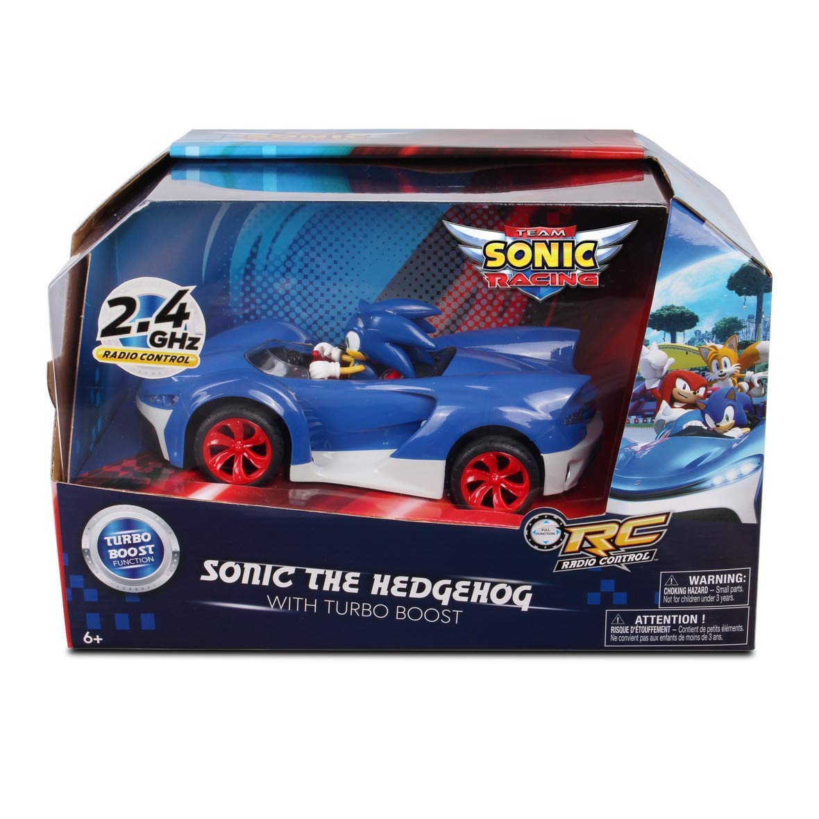 NKOK Sonic and Sega All Stars Racing Remote Controlled Car - Sonic The Hedgehog