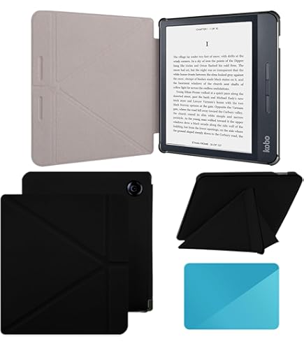 Amazon.com: Case for Kobo Libra H2O 7 inch,PU Leather