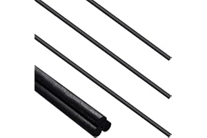 BBTO Graphite Stir Rod, 12 Inch Length, 5/16 Inch Diameter (3 Pieces), Ideal for Melting, Casting, Refining Gold, Silver, Cop