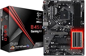 ASRock ATX Fatal1ty B450 Gaming K4 Motherboard