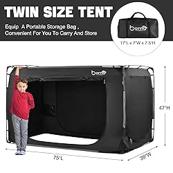 Borna Bed Tent Bed Canopy Twin Size, Portable