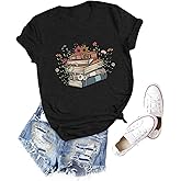Teacher Shirts for Women Funny Cute Outfit Graphic Shirt Short Sleeve Casual Letter Printed Tee Tops
