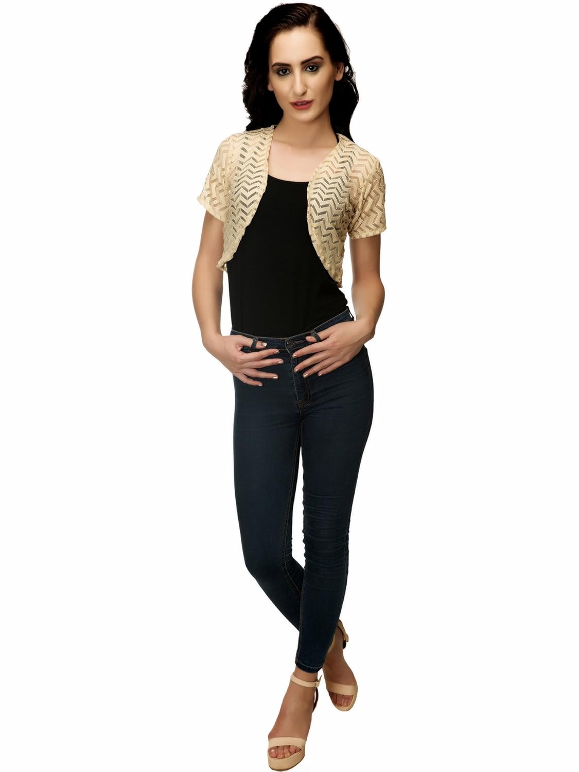 adyuth women net shrug