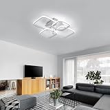 Comely Modern LED Ceiling Light White Squares Design 60W 6750LM 6500K view 8