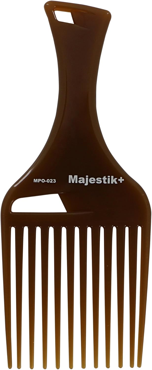 Afro Hair Comb Infused With Argan Oil Wide Tooth Rake Comb for Type