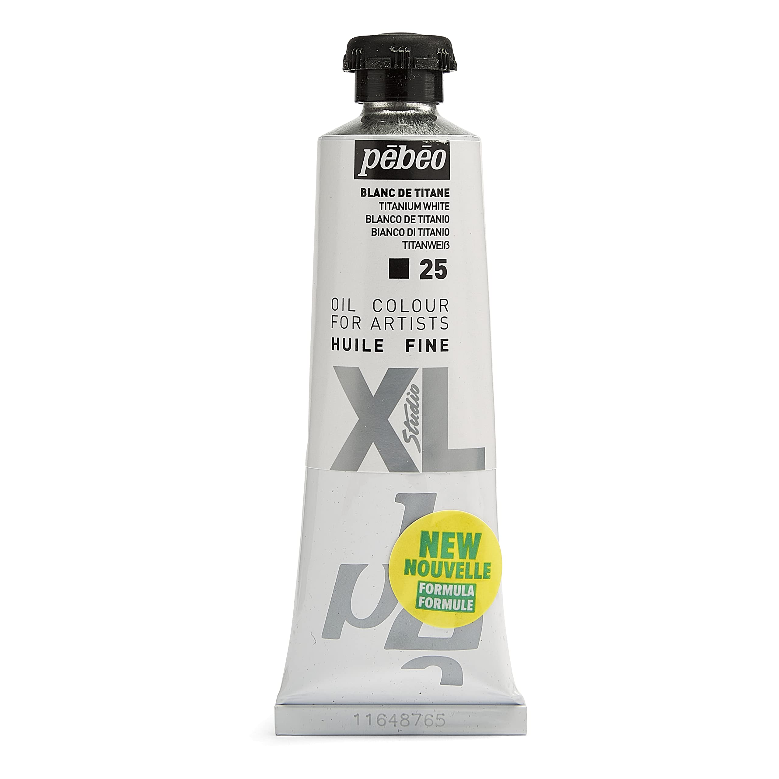 PEBEO 937025 37 ml XL Studio Fine Oil, Titanium White