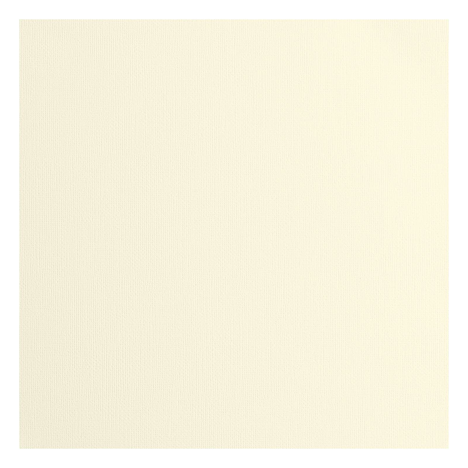 Florence Cardstock Textured - Coloured Card Making Supplies 12 x 12 inch - Beige - 100 Sheets - Coloured Paper for Scrapbooking, Card Making, Die Cutting and Paper Crafts - 216 GSM - Raffia