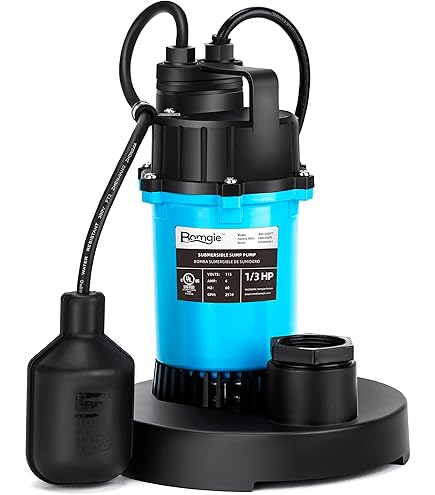 ふぃっしゅ Flotec FPZS33T - 1/3 HP Thermoplastic Base & Zinc Housing