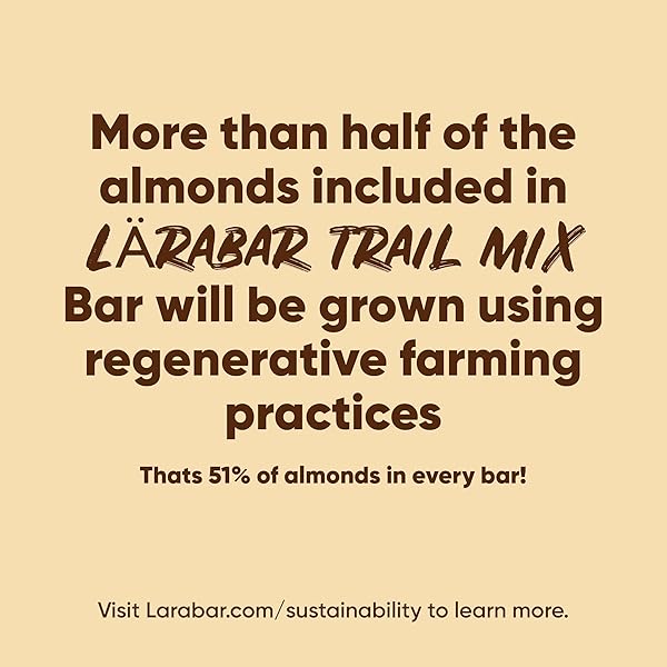 LARABAR TRAIL MIX BARS, CHOCOLATE COCONUT MACAROON, GLUTEN FREE BAKED NUT BAR, 6 COUNT, 6.36 OZ