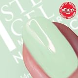 Nails.INC It's Topless Camilla Soft Green Gel-Like Nail Polish 8 days view 2