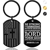 DuoDiner Easter Basket Stuffers -Keychain Gifts for Men Religious Mens Gifts