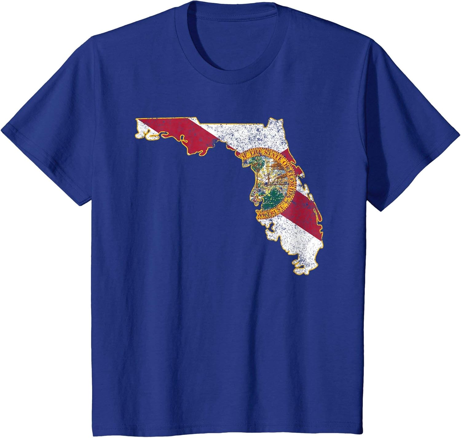 Florida Shirt State TShirt With Florida Shape Flag Clothing