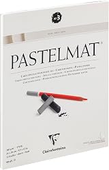 Clairefontaine Pastelmat Pad White 360g 24x30cm 12 Sheets