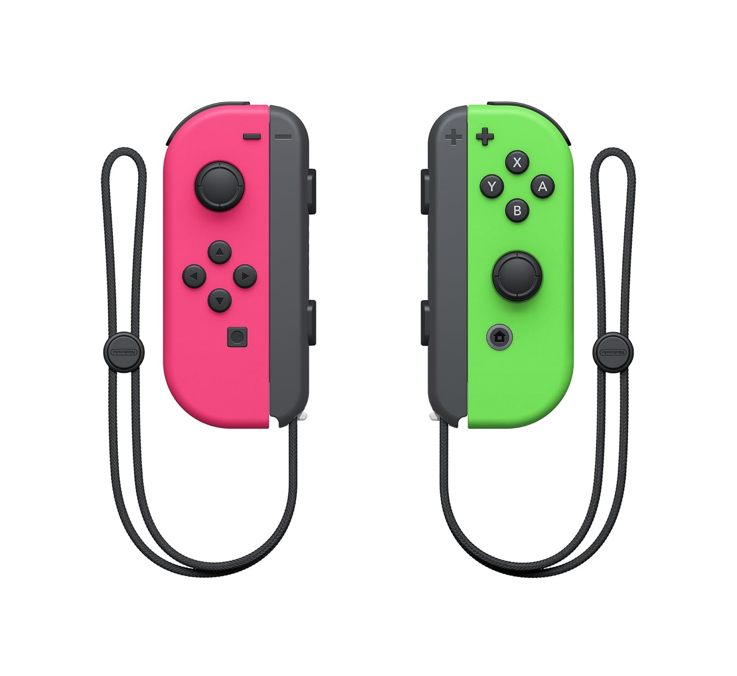 Nintendo Joy-Con (L/R) - Neon Pink / Neon Green: Video Games
