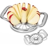 5.5 Inch Extra Large 16-Slice Apple Corer, Heavy Duty Divider Wedger Cutter