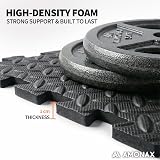 Amonax Exercise Floor Mats Interlocking EVA Puzzle 30x30cm view 2