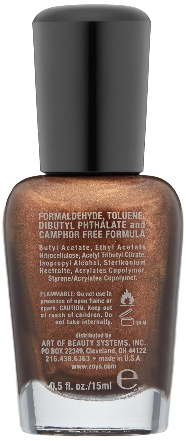 Amazon Com Zoya Nail Polish Cinnamon 0 5 Fluid Ounce Luxury Beauty