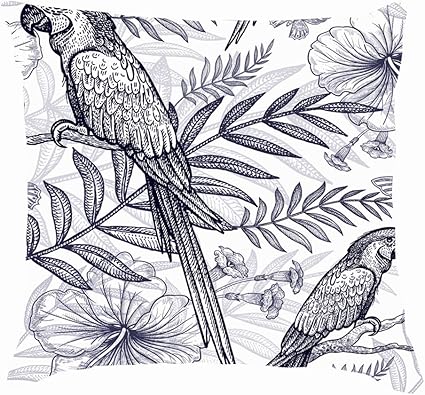 Hangdachang Navidad Alces Lindos Vacaciones Animal Tiro Almohada Funda