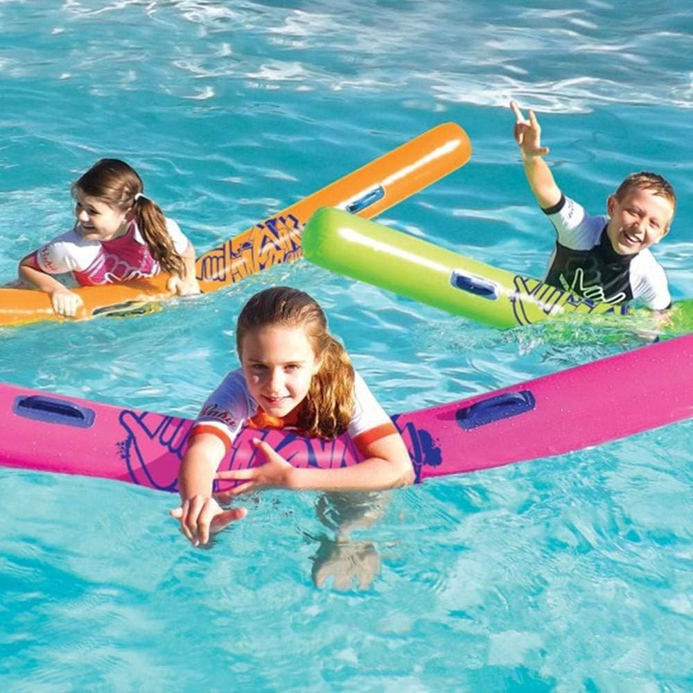 QYWSJ Inflatable Noodle Pool Float, Cylindrical Swimming Ring, Children'S Auxiliary Floating Row Beach Toys, Funny Inflatable Pool Toys (180cm)