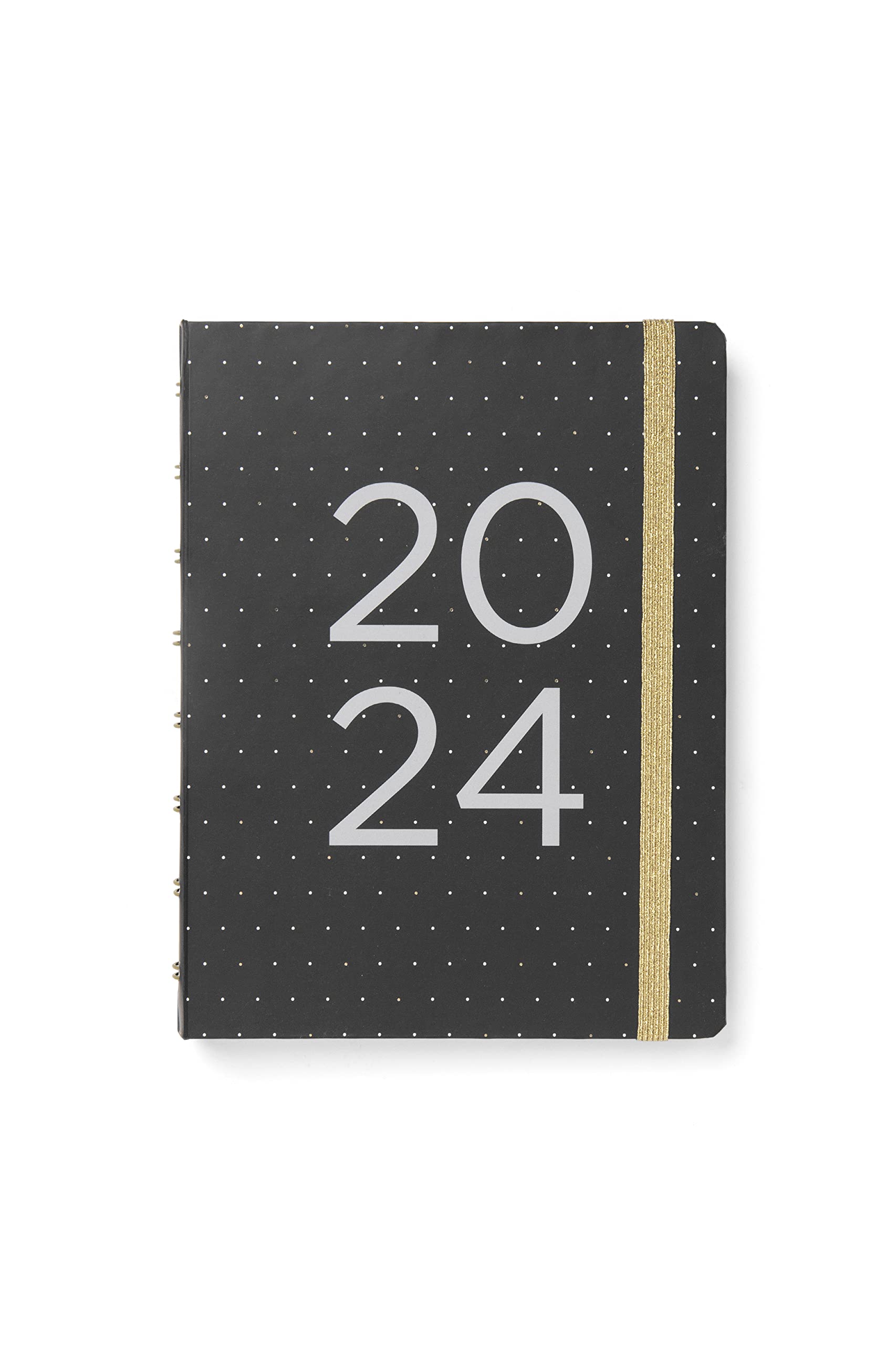 Filofax A5 2024 Planner - Moonlight black