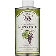 La Tourangelle Expeller-Pressed Grapeseed Oil for Cooking, 16.9 fl oz | Family-owned since 1867, Use for Cast Iron Seasoning,