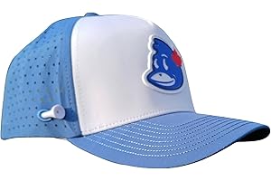Wild Horses Performance Golf Hat for Men w Built in Clip - Water Resistant w Integrated Tee Holder & Ball Marker Magnet