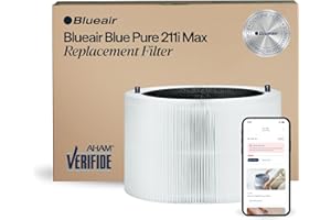 BLUEAIR Pure 211i Max Genuine Replacement Filter F2MAX, Fits Air Purifier
