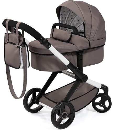 Poussette 3 En 1 Smoby Maxi-COSI - Rose - Pour Poupons Jusqu'à 42 Cm - Landau, Poussette Et Nacelle Amovible