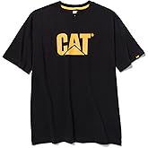 CAT Mens Men's Trademark Logo T-Shirt