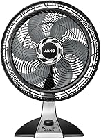 Ventilador Arno Silence Force VF40 - Preto/Prata