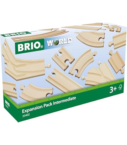 Amazon.com: Orbrium 8 Track End Bumper Buffer Stop Set Wooden