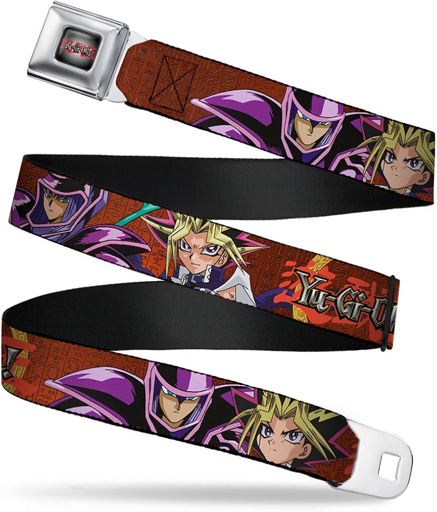 BuckleDown Seatbelt Belt YUGIOH! Dark Magician & Yugi