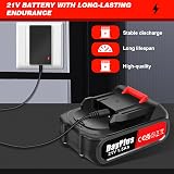 Qimu 21V Cordless Impact Wrench 1/2 Inch 450N.m Brushless with 1.5Ah Battery 14 view 5