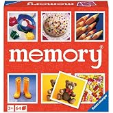 Ravensburger Junior Memory&reg; Game | Engaging Picture Matching Game | Enhances Memory &amp; Matching Skills | Suitable for Kids Ages 3 and Up | Quality Assured