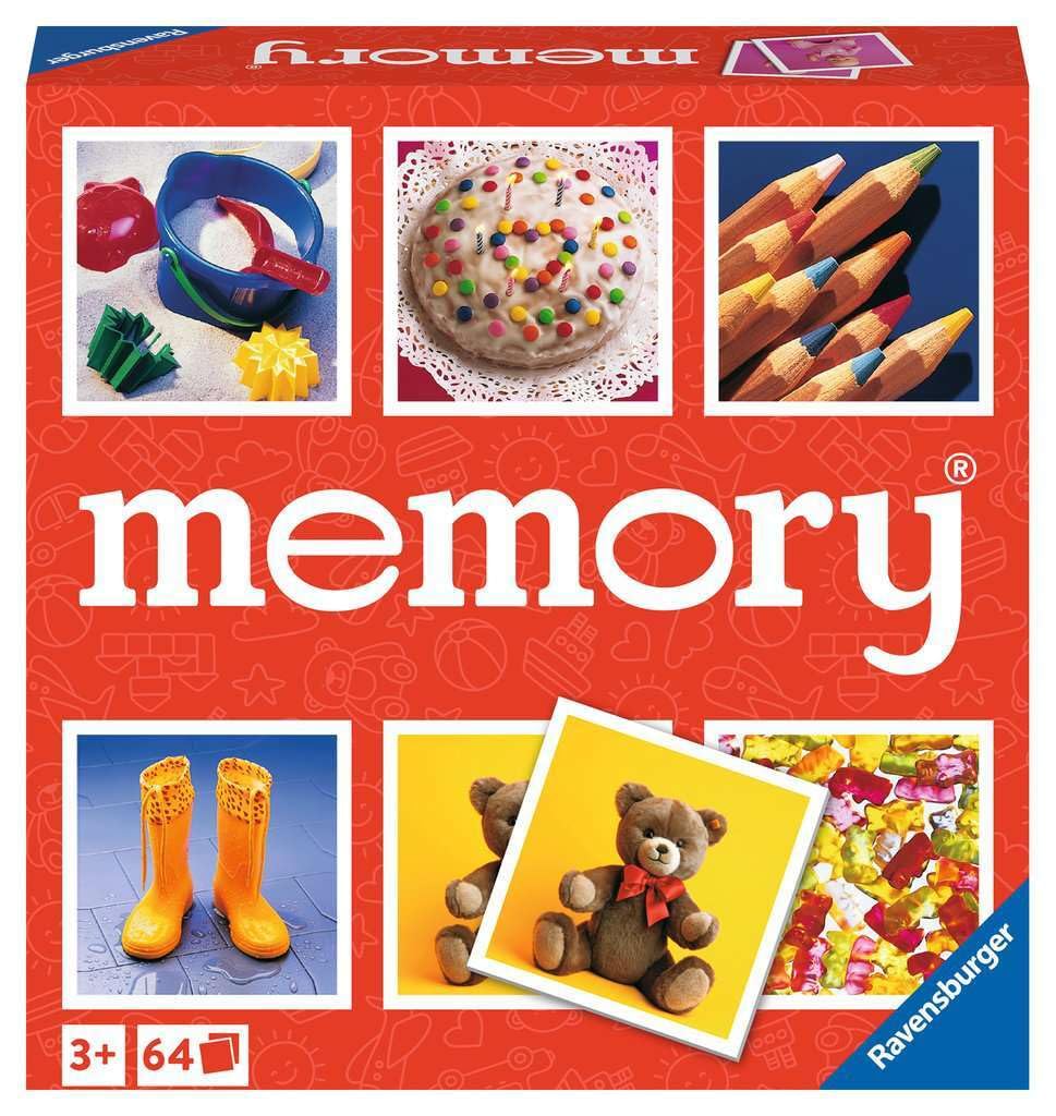 Photo 1 of Ravensburger Junior Memory® Game | Engaging Picture Matching Game | Enhances Memory & Matching Skills | Suitable for Kids Ages 3 and Up | Quality Assured