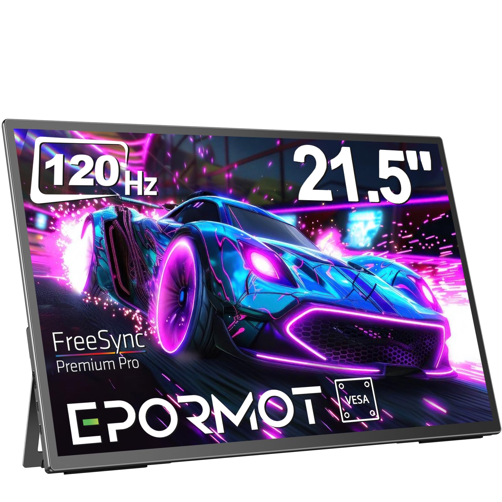 EPORMOT Portable Monitor 21.5 inch 120hz for