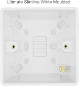Schneider Electric Ultimate White Moulded Surface Pattress 35mm GU9135 view 3