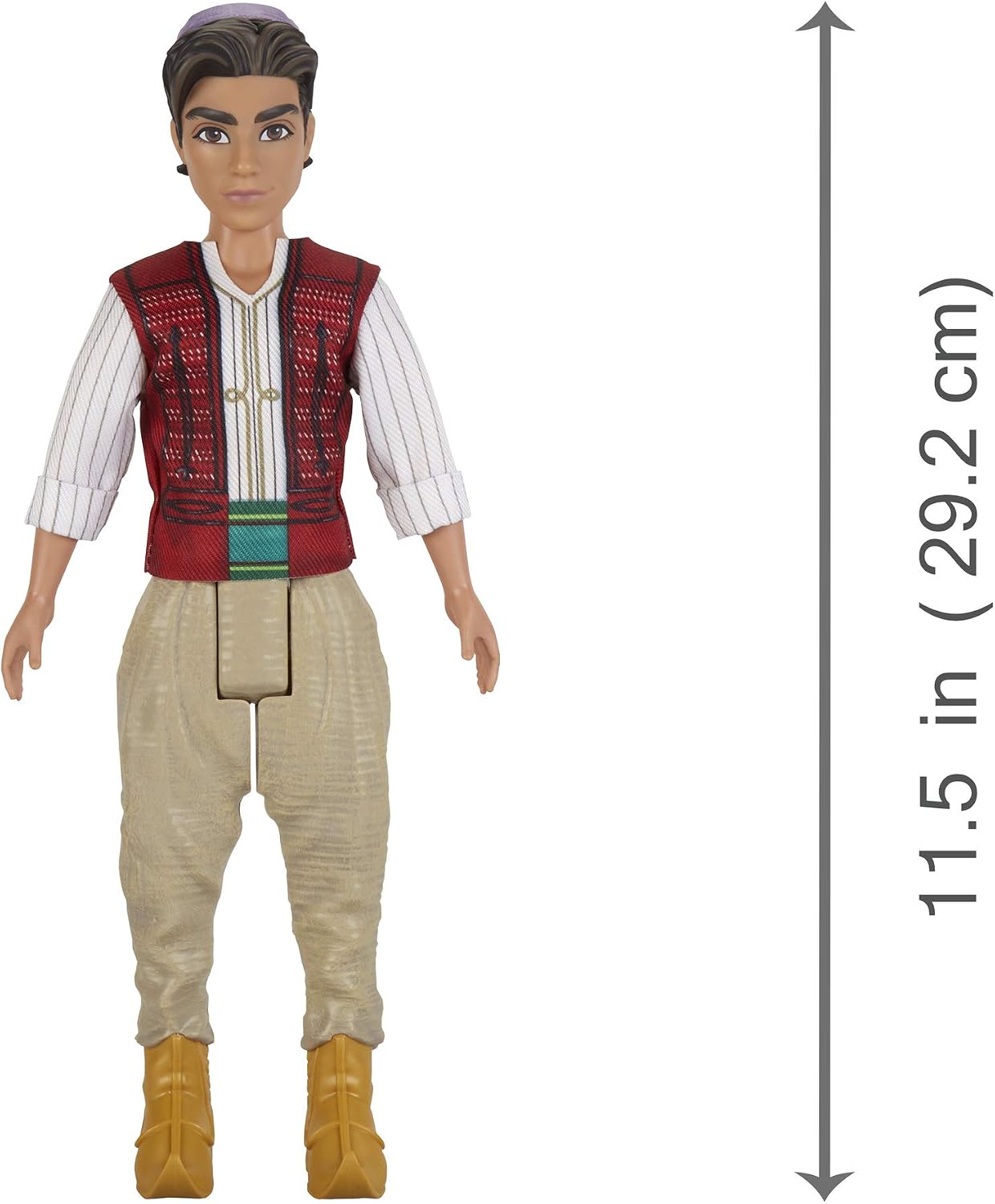 Disney Princess Aladdin Fashion Doll with Abu, Inspired Aladdin Live-Action Movie, Toy for Kids 3 Years Old & Up - Image 4