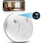DAIFAC HD 1080P Hidden Camera Smoke Detector WiFi Cameras Wireless Small Nanny Spy Cam with Motion Detection, Indoor Camera for Home Security
