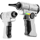 Compressed Air Duster-130000RPM Ultra-Powerful Electric Air Duster | 3-Speed Adjustable with LED Light Vacuum Replace Canned Air Cans for Car, Keyboards, Cars, Outdoor Use, the Home