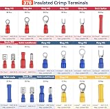 Preciva Insulated Crimping Tool 0.5-1.5/1.5-2.5/4-6mm² 370pcs Terminals view 4