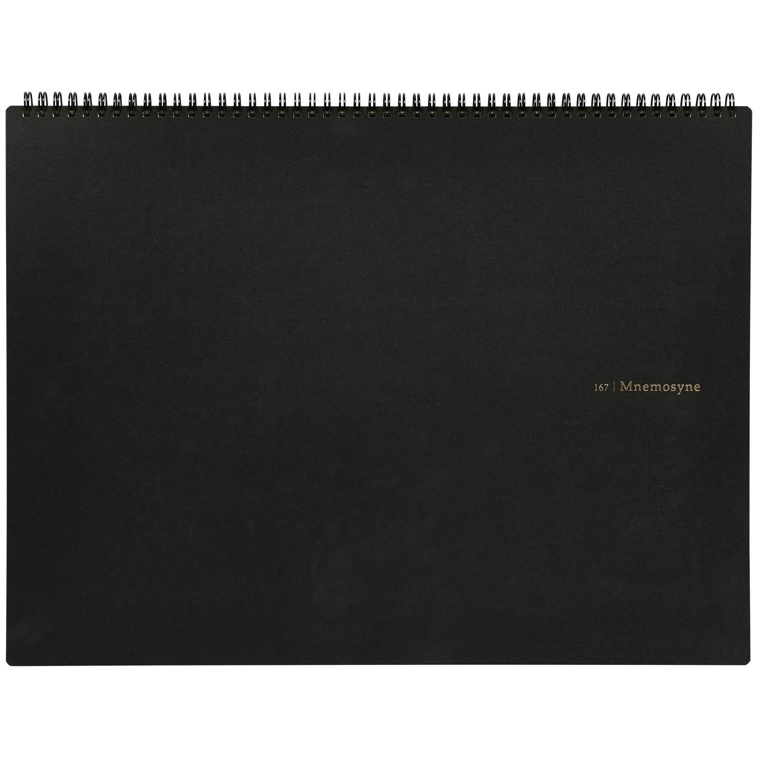 Maruman MNEMOSYNE Notebook 12.2 x 16.5 Inches (Horizontal A3), 5mm-squared, 70 Sheets (N167)