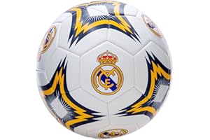 Icon Sports Real Madrid Soccer Ball Officially Licensed Player Ball Size 5 (Shiny Fabric) S Grade 03