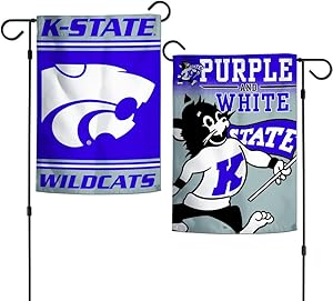 Elite Fan Shop NCAA 2 Sided Garden Flags 12.5" x 18"