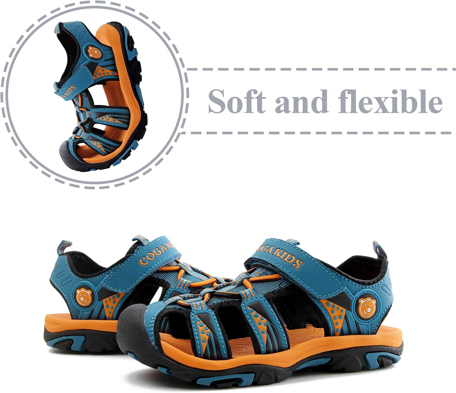 girls athletic sandals