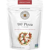 King Arthur 00 Pizza Flour, Non-GMO Project Verified, 100% American Grown Wheat, 3 lb Bag
