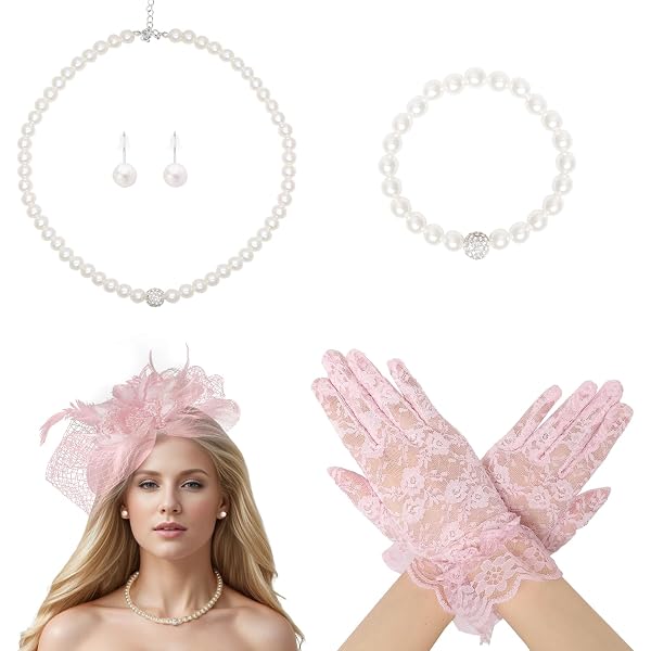 Heliltd 5Pcs Fascinators for Women Tea Party Fascinator Hat  display picture 3