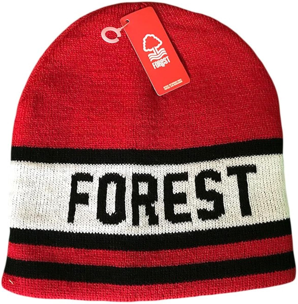 Nottingham Forest Red Forest Core Beanie Hat Amazon.co.uk Clothing