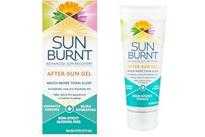 EMCW9 Ultra Hydrating Aloe Vera Gel by Sunburnt 6 Ounce,Clear,SUNB21006