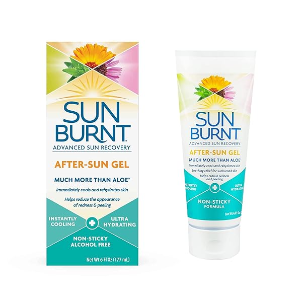 EMCW9 ULTRA HYDRATING ALOE VERA GEL BY SUNBURNT 6 OUNCE,CLEAR,SUNB21006